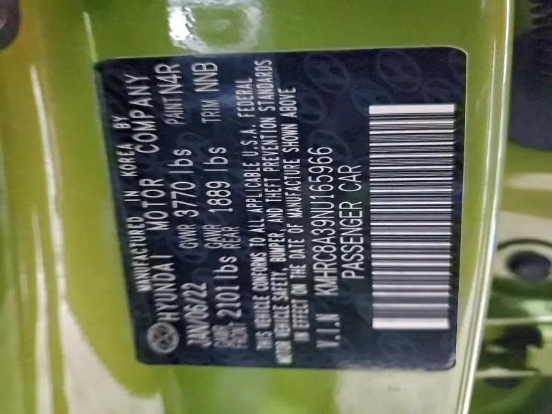 2022 HYUNDAI VENUE SEL  