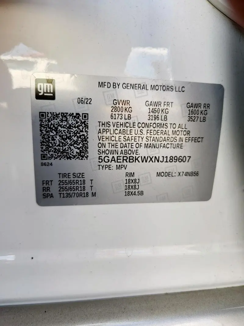 2022 BUICK ENCLAVE ESSENCE