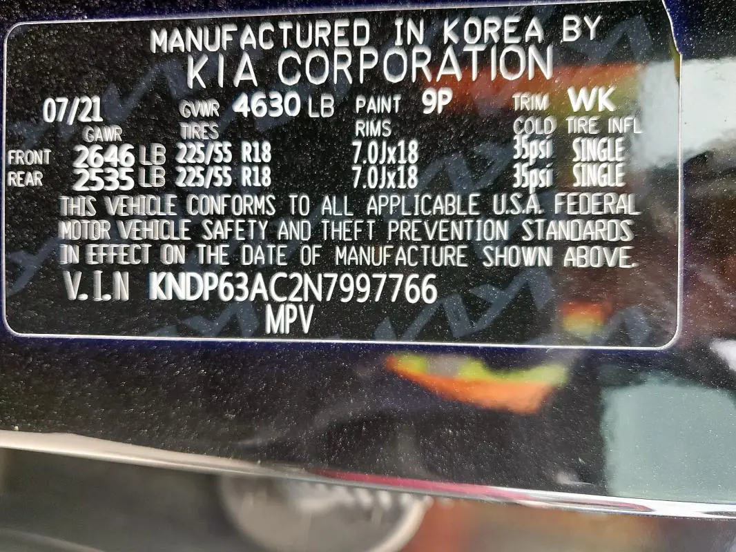 2022 KIA SPORTAGE S  