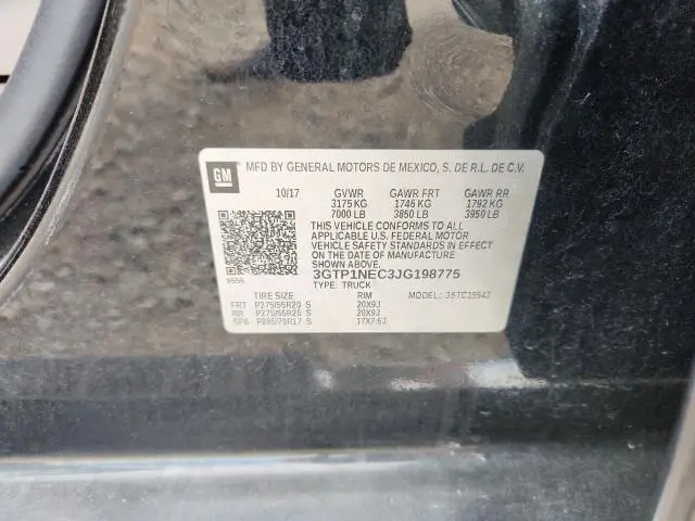 2018 GMC SIERRA C1500 SLT  