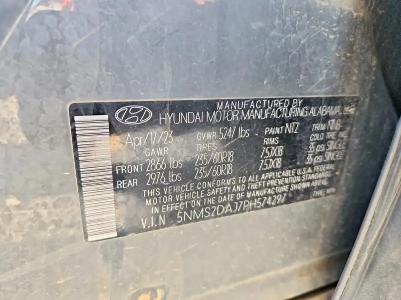 2023 HYUNDAI SANTA FE SEL  