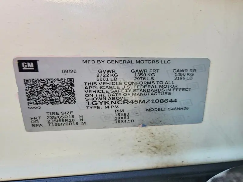 2021 CADILLAC XT5 PREMIUM LUXURY  