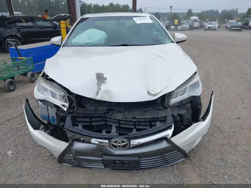 2016 TOYOTA CAMRY XLE V6