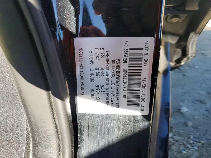 2014 MAZDA 6 TOURING  