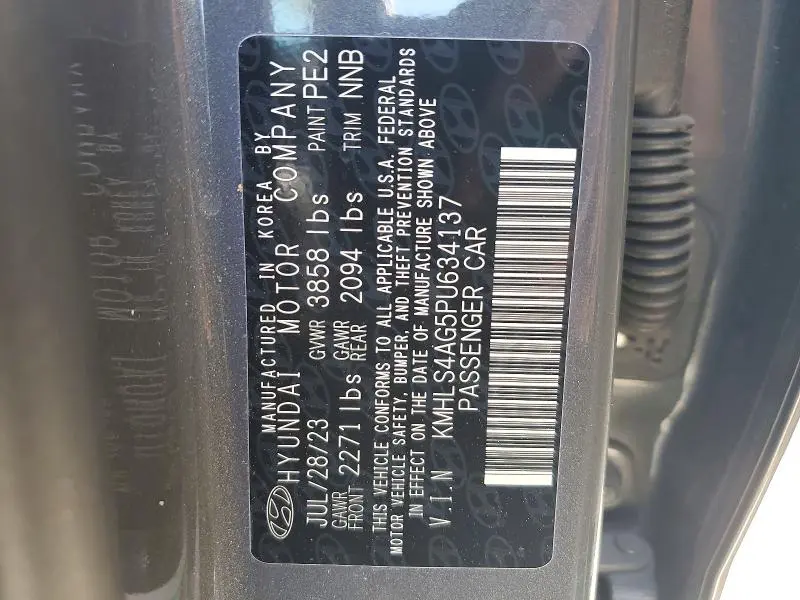 2023 HYUNDAI ELANTRA SEL  
