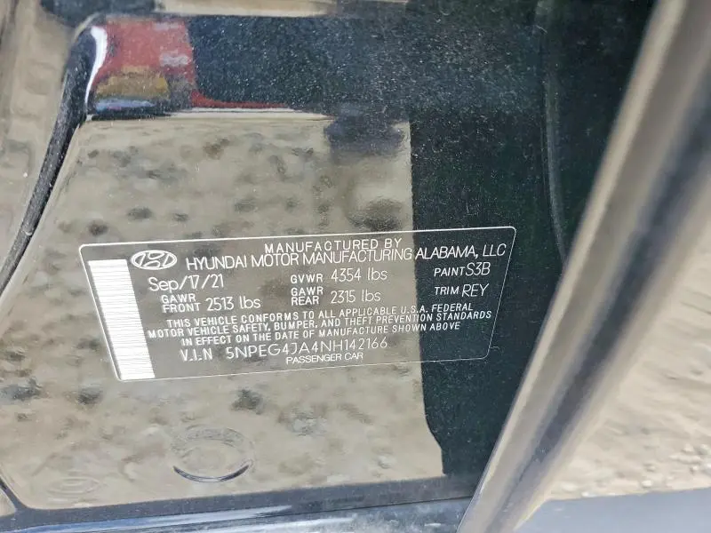 2022 HYUNDAI SONATA SE  