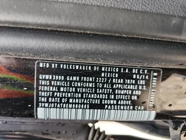 2014 VOLKSWAGEN BEETLE   