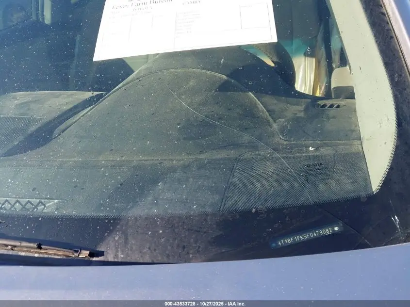 2015 TOYOTA CAMRY XSE