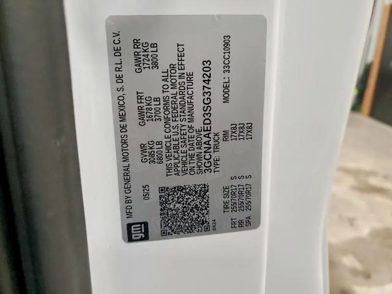 2025 CHEVROLET SILVERADO C1500  