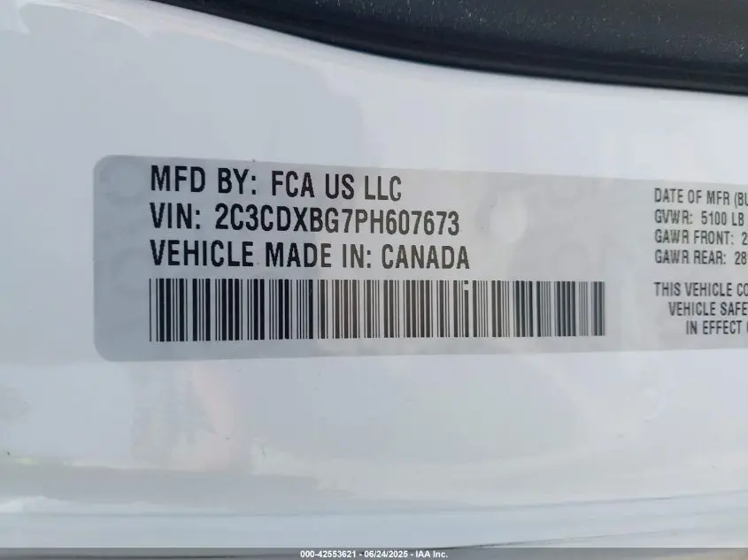 2023 DODGE CHARGER SXT