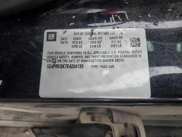 2014 BUICK VERANO CONVENIENCE  