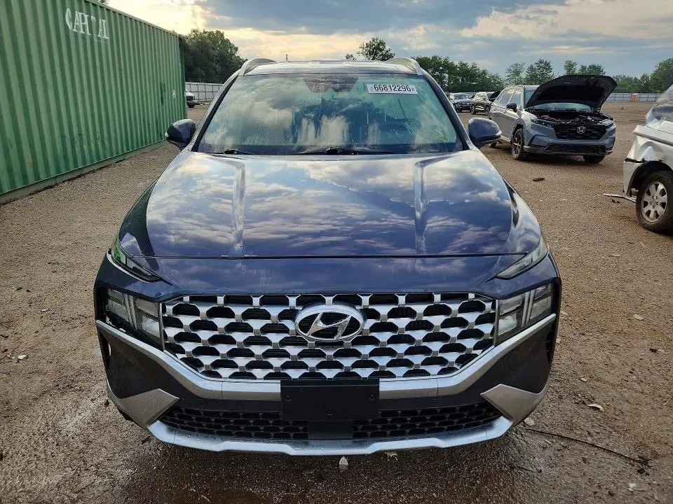 2022 HYUNDAI SANTA FE BLUE  