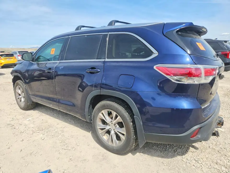 2015 TOYOTA HIGHLANDER XLE  