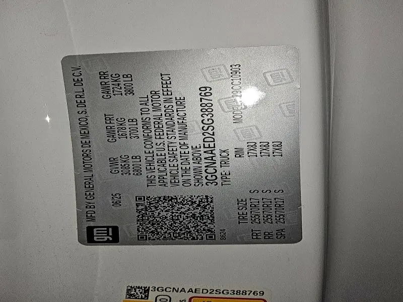 2025 CHEVROLET SILVERADO C1500  