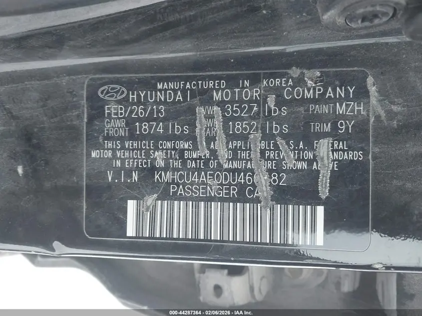 2013 HYUNDAI ACCENT GLS