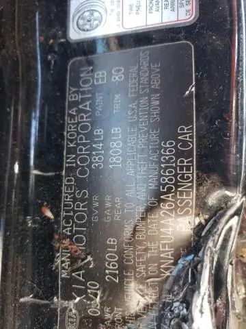 2010 KIA FORTE EX