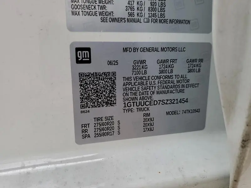 2025 GMC SIERRA K1500 ELEVATION  