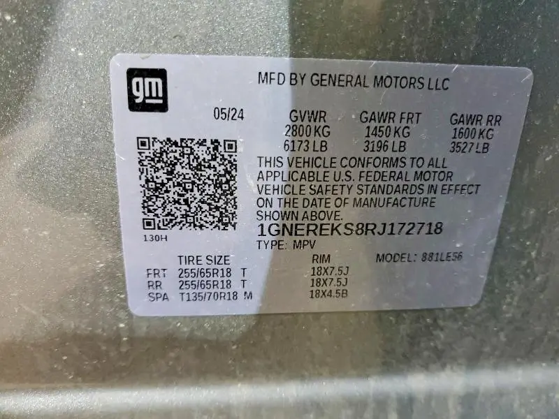 2024 CHEVROLET TRAVERSE LS  