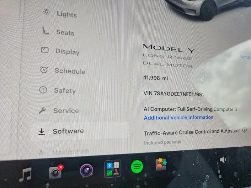 2022 TESLA MODEL Y   