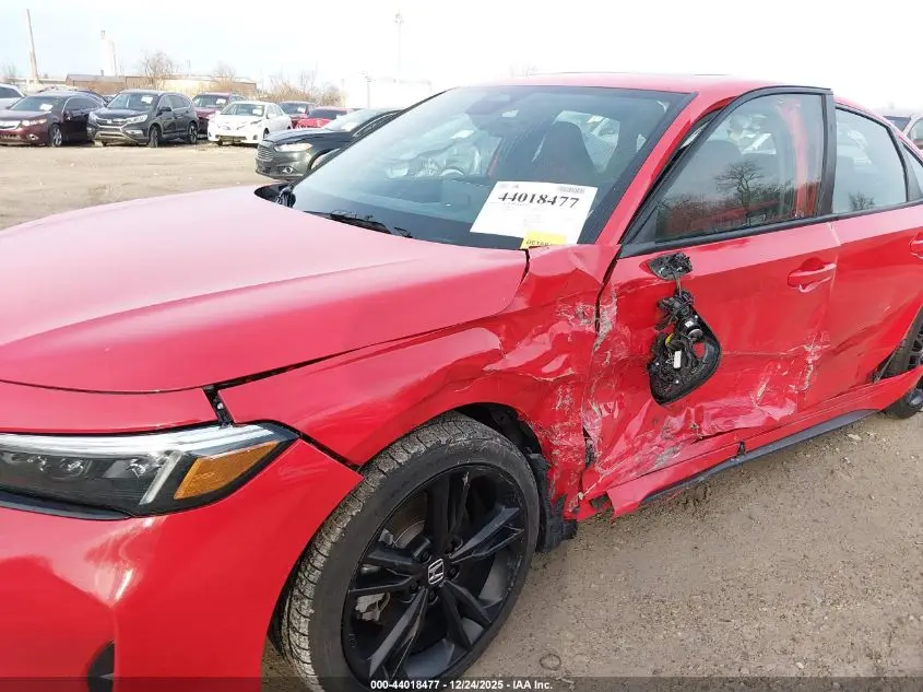 2025 HONDA CIVIC SI BASE W/HIGH PERFORMANCE SUMMER TIRES/