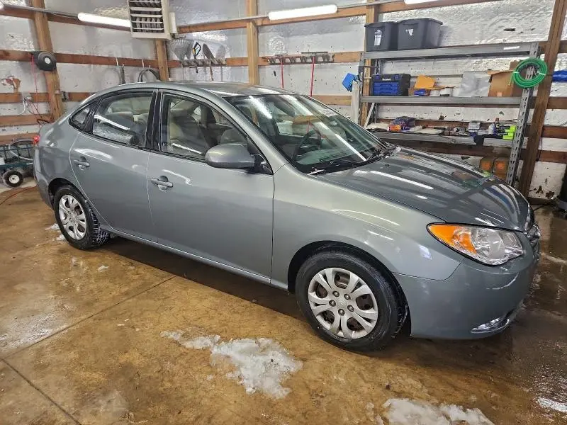 2010 HYUNDAI ELANTRA BLUE  