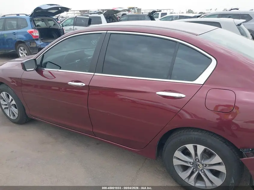 2013 HONDA ACCORD LX