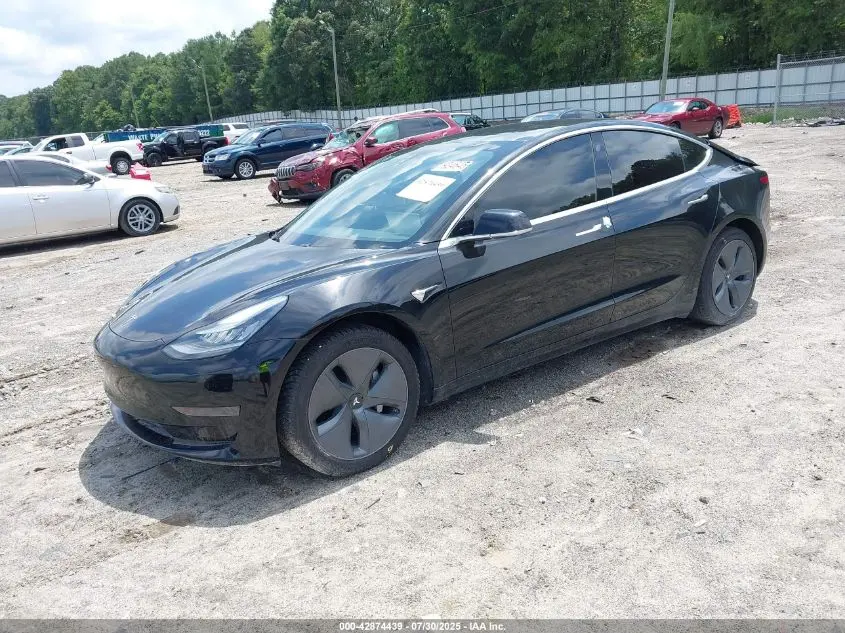 2020 TESLA MODEL 3 STANDARD RANGE PLUS REAR-WHEEL DRIVE/STANDARD RANGE REAR-WHEEL DRIVE
