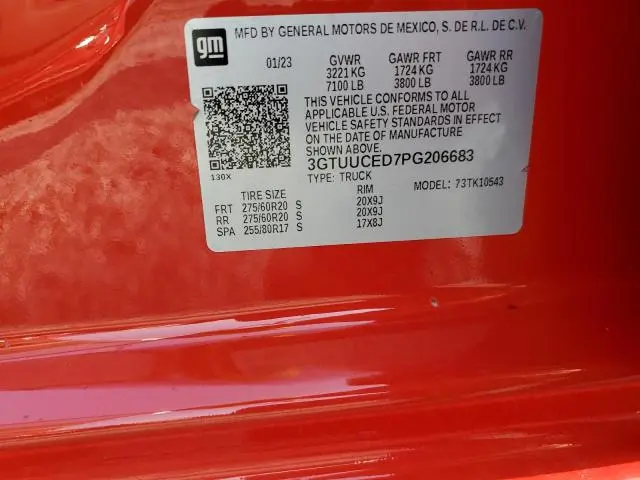 2023 GMC SIERRA K1500 ELEVATION  