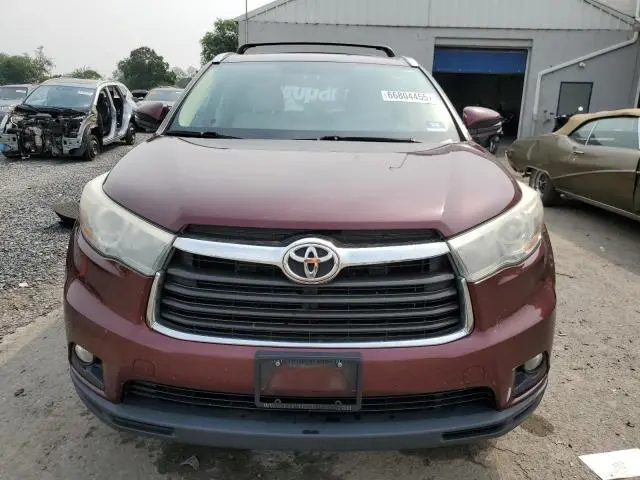 2015 TOYOTA HIGHLANDER XLE  