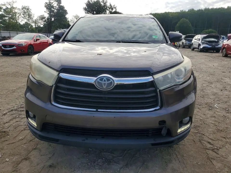 2016 TOYOTA HIGHLANDER LIMITED PLATINUM  