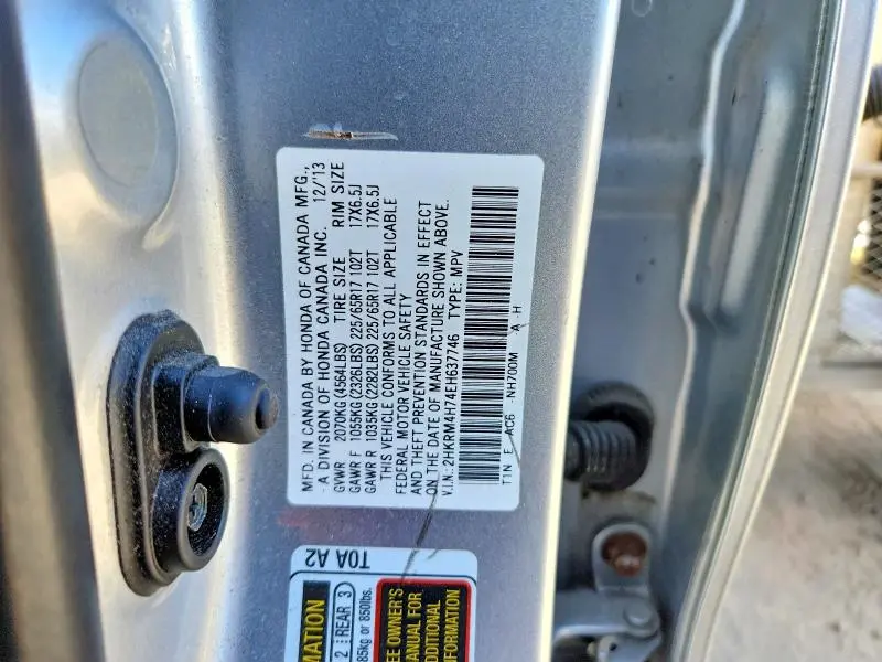 2014 HONDA CR-V EXL  