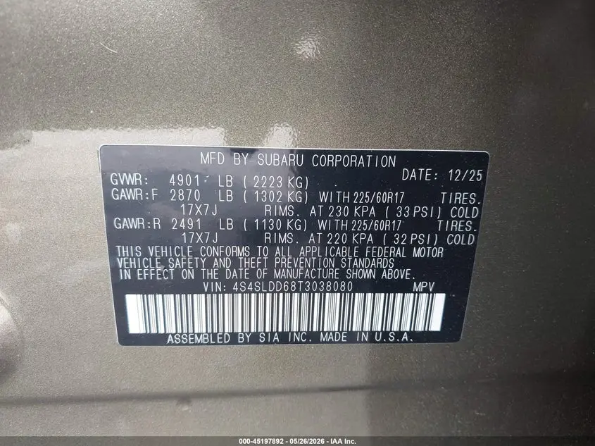 2026 SUBARU FORESTER PREMIUM