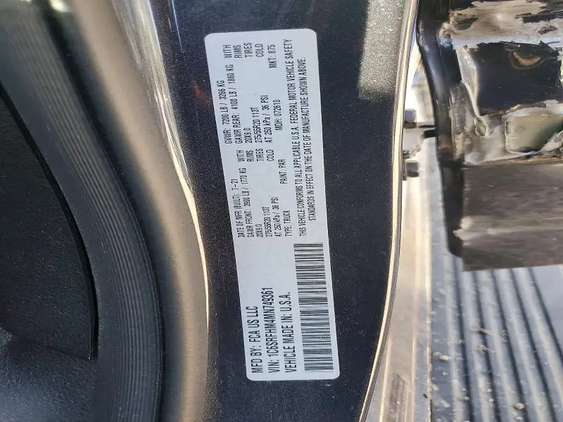 2021 RAM 1500 LIMITED  