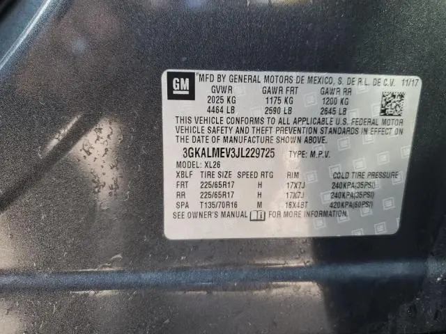 2018 GMC TERRAIN SLE  