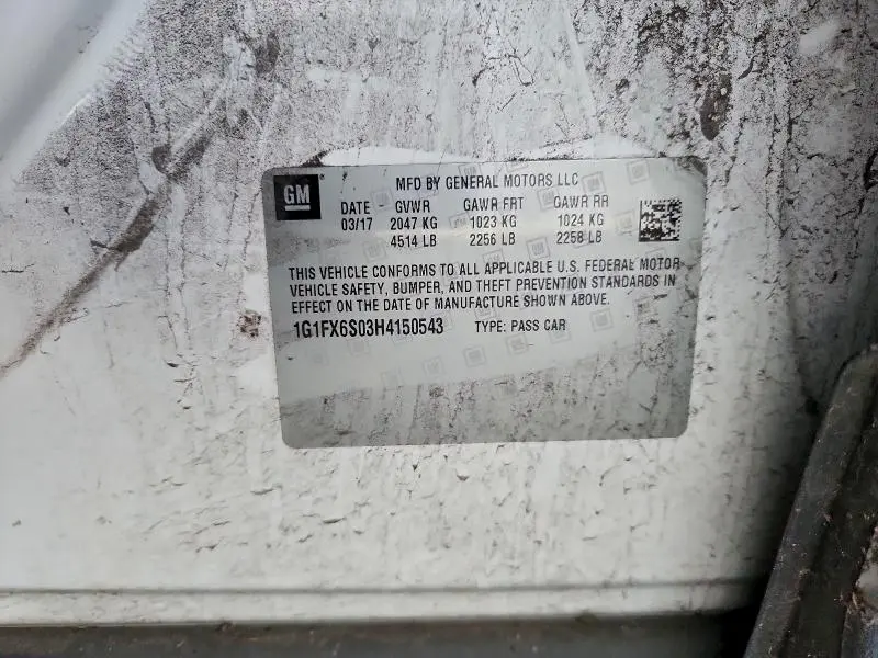 2017 CHEVROLET BOLT EV PREMIER  