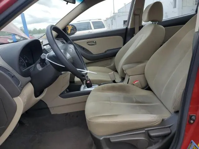 2010 HYUNDAI ELANTRA BLUE