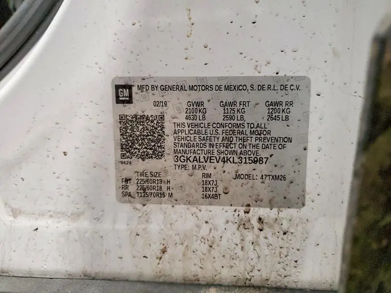 2019 GMC TERRAIN SLT  