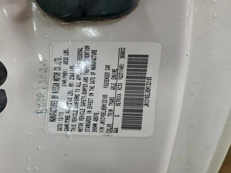 2014 INFINITI Q60 JOURNEY  