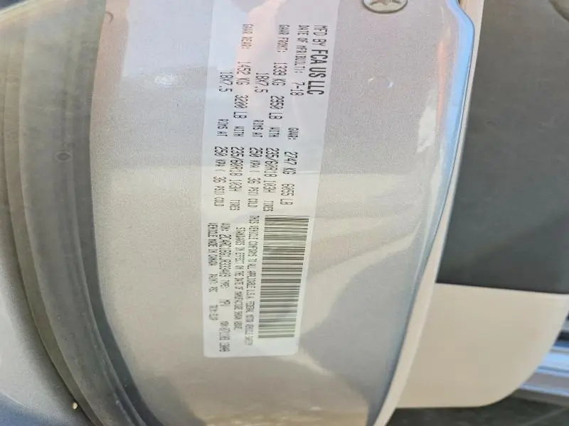 2018 CHRYSLER PACIFICA TOURING L  