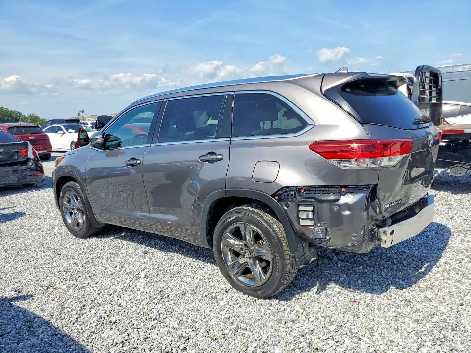 2018 TOYOTA HIGHLANDER LIMITED PLATINUM  