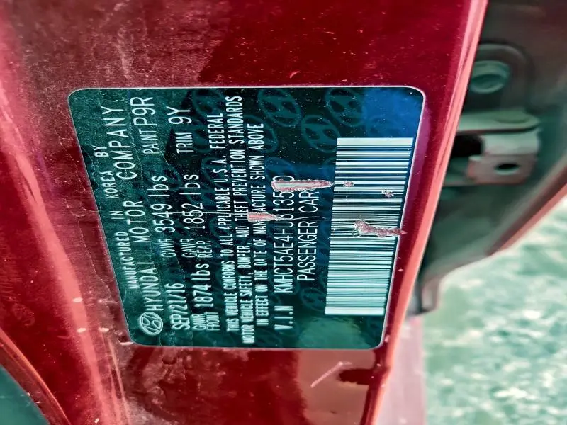 2017 HYUNDAI ACCENT SE  