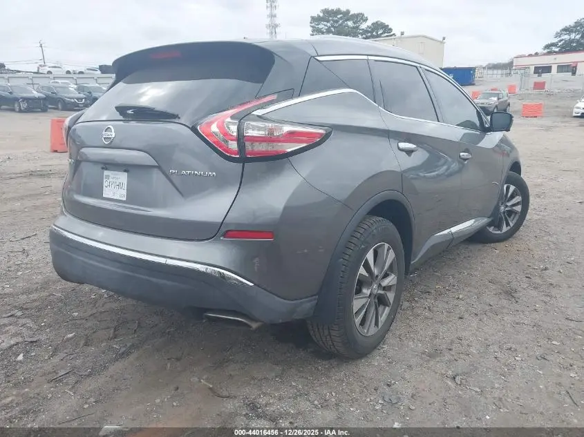 2015 NISSAN MURANO SL