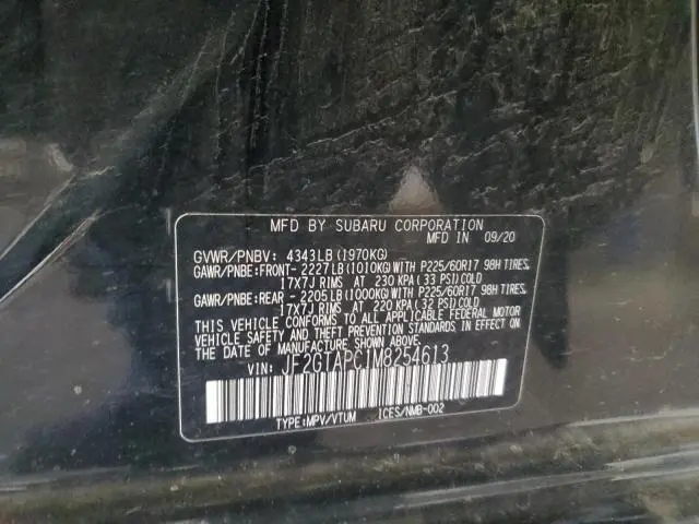 2021 SUBARU CROSSTREK PREMIUM  