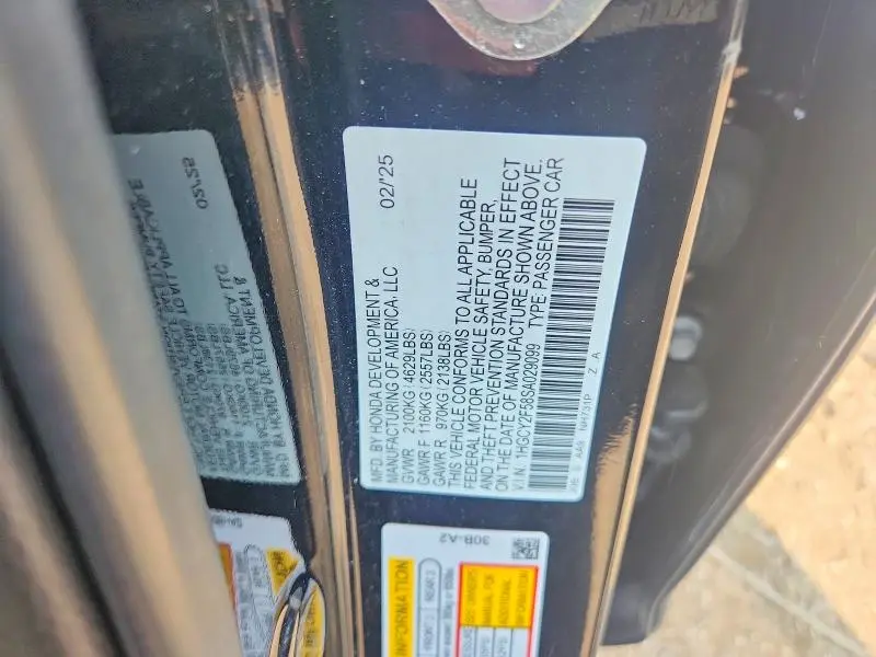 2025 HONDA ACCORD HYBRID SPORT  