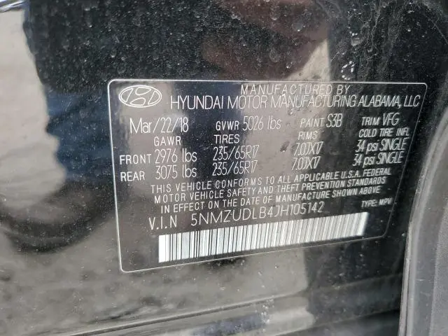 2018 HYUNDAI SANTA FE SPORT   