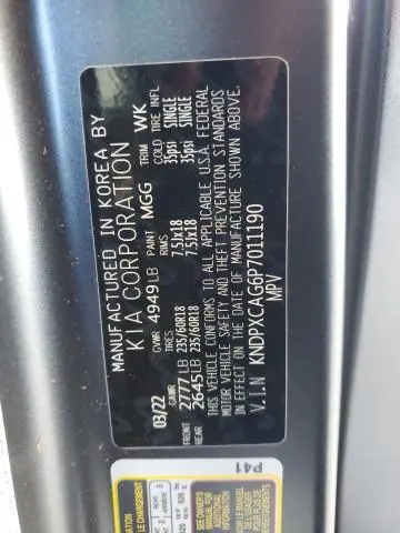 2023 KIA SPORTAGE SX PRESTIGE  