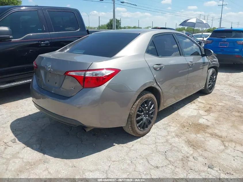 2015 TOYOTA COROLLA LE
