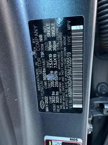 2022 HYUNDAI IONIQ 5 SEL  