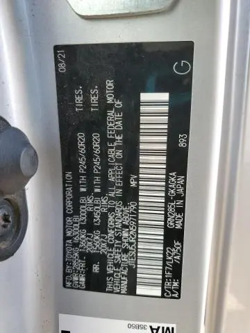 2022 TOYOTA 4RUNNER SR5 PREMIUM  