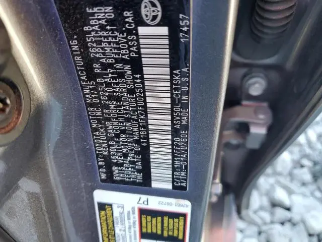 2015 TOYOTA CAMRY LE